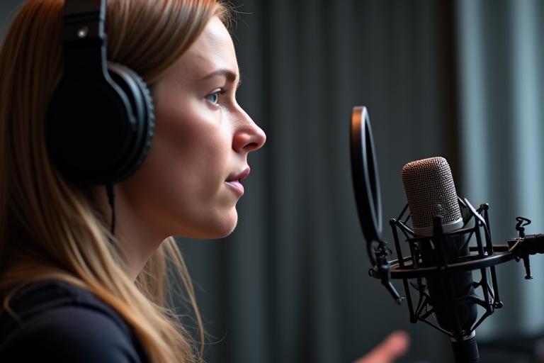 Voice actor training sa breathing techniques